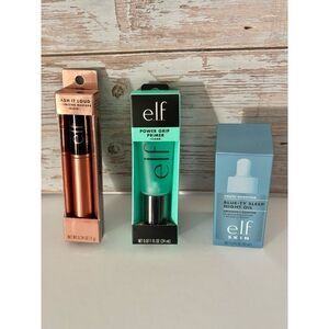 Elf Bundle - Lash Out Loud Mascara - Power Grip Primer - Blue TY Sleep Night Oil